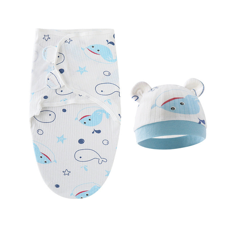 Newborn Baby Swaddling Quilt Pure Cotton Delivery Room Package Newborn Child Baby's Blanket Baby Swaddle