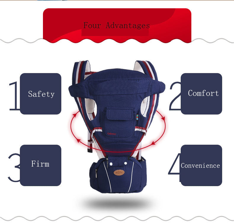 Gabesy Baby Carrier Ergonomic Carrier Backpack Hipseat for newborn and prevent o-type legs sling baby Kangaroos