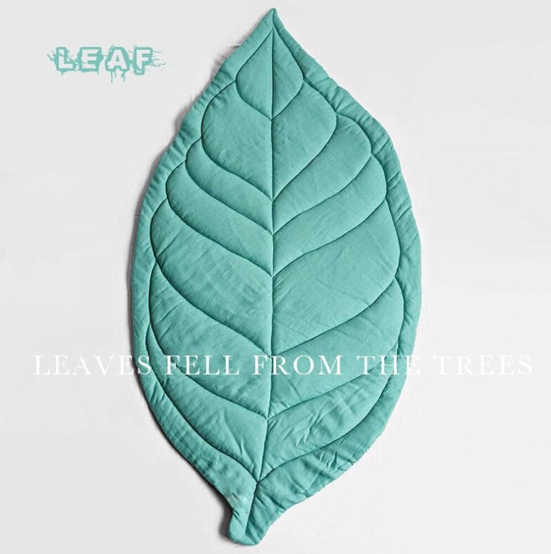 Leave-shaped Baby blanket