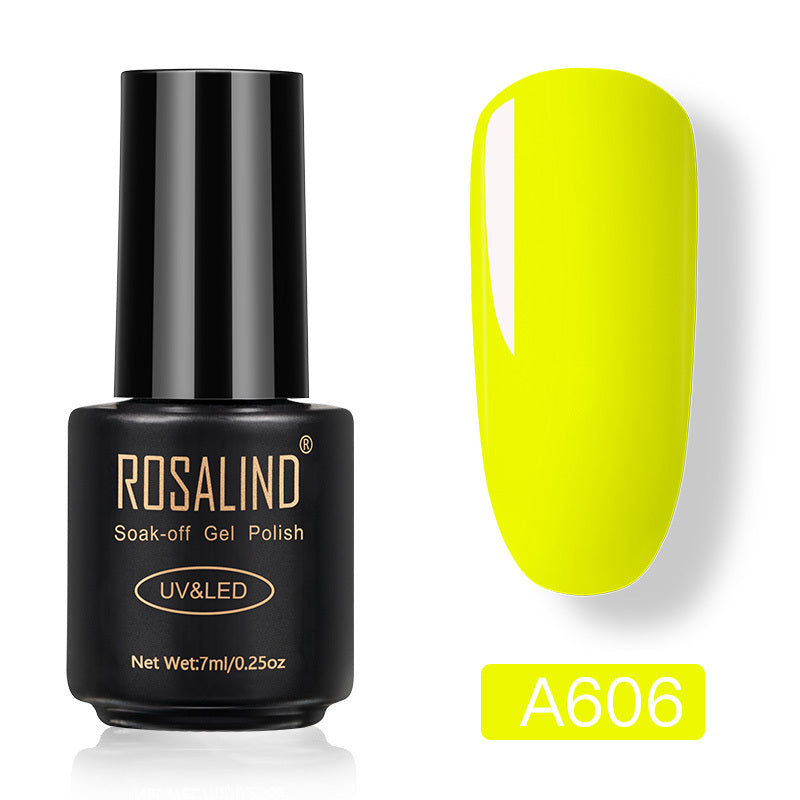 Fluorescent nail glue