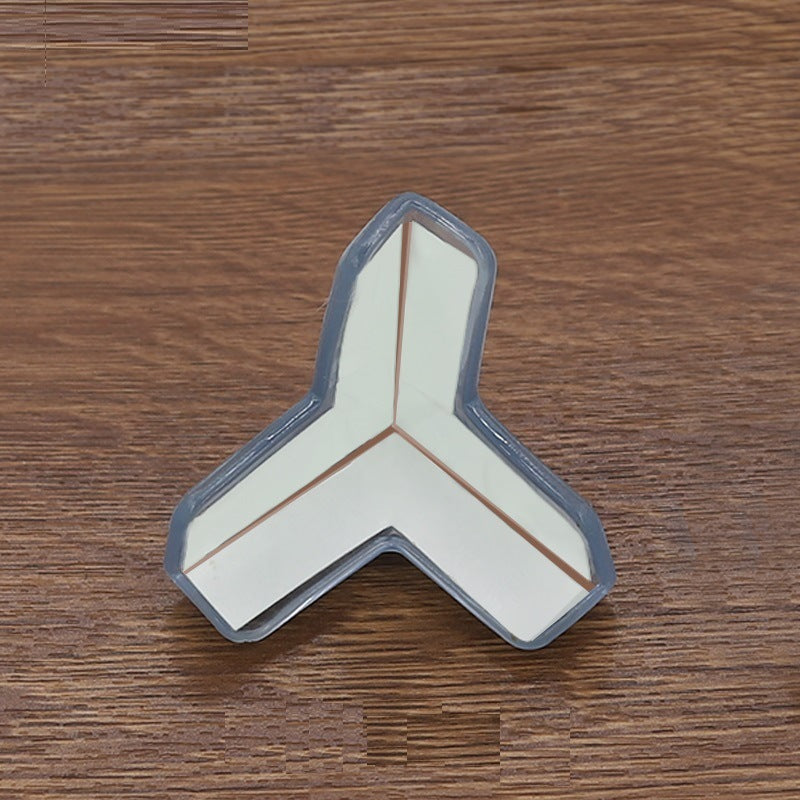 Three-dimensional Children's Safety Products Transparent Bumper Angle