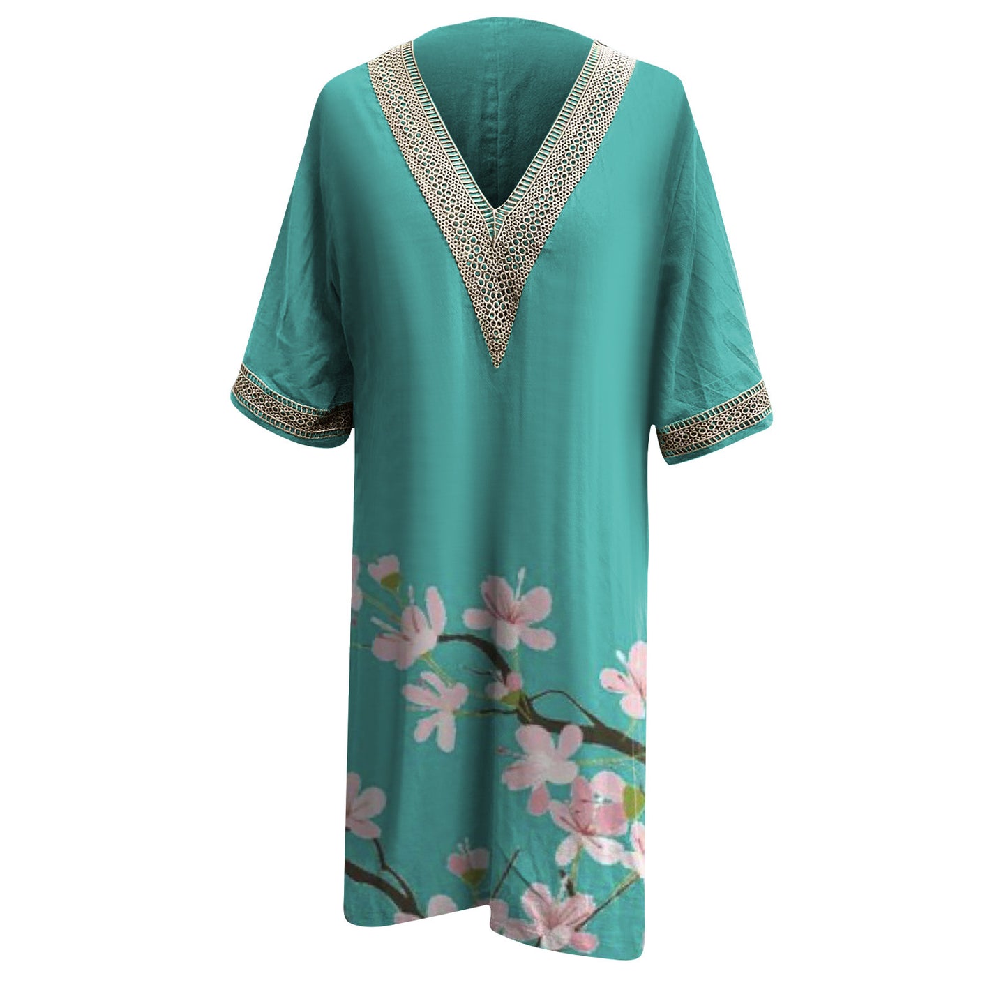 Women's Half Sleeve Dress Spring And Summer New Casual