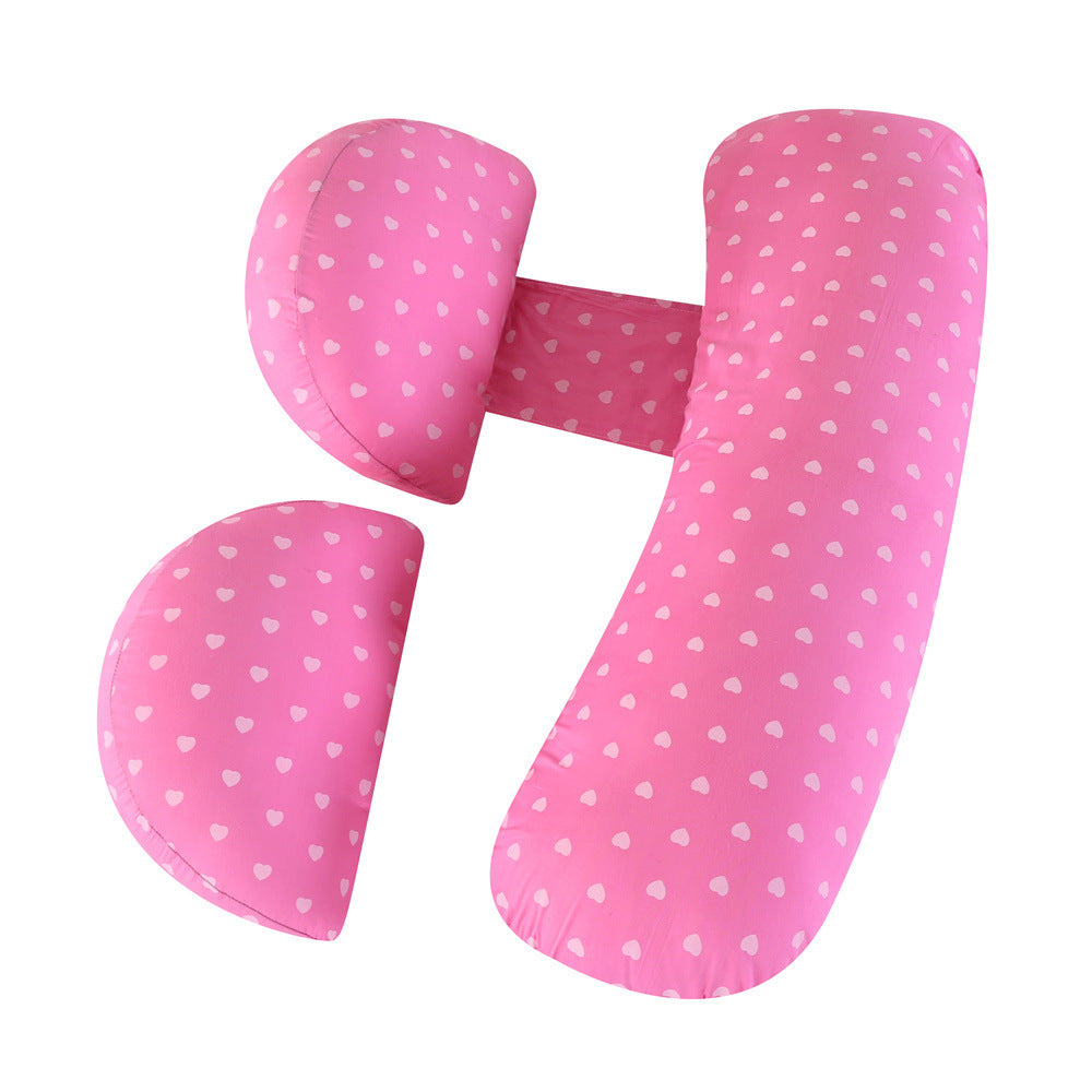 Maternity Pillow Waist Support Pillow Multi-functional U-shape Pillow Pregnancy Belly Support Pillow Nursing Cushion