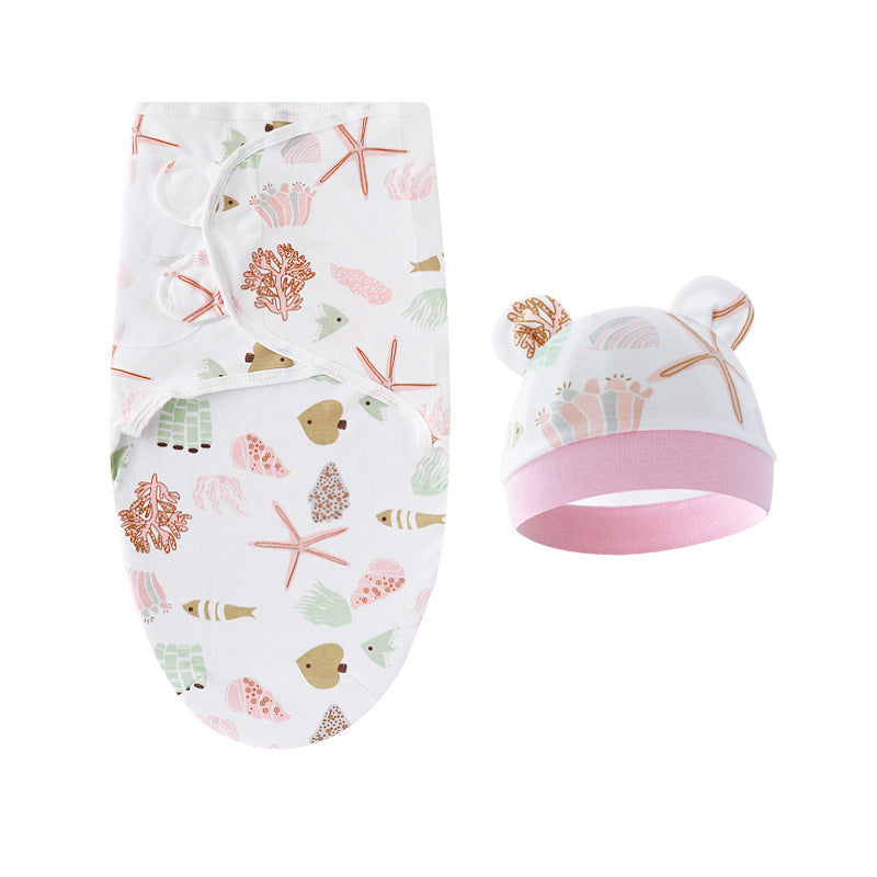 Newborn Baby Swaddling Quilt Pure Cotton Delivery Room Package Newborn Child Baby's Blanket Baby Swaddle