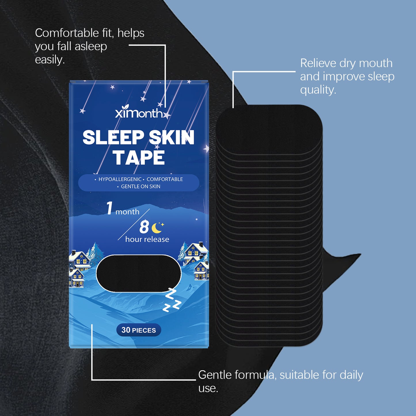 Anti Snoring Sleep Stickers Night Comfort
