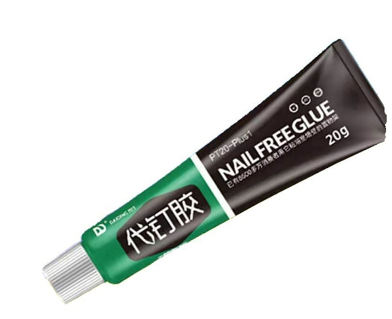 Strong Nail-free Glue Waterproof Punch-free Adhesive Bathroom Hardware Shelf Fixing Glue Silicon Sealant All-purpose Adhesive Generation Nail Glue