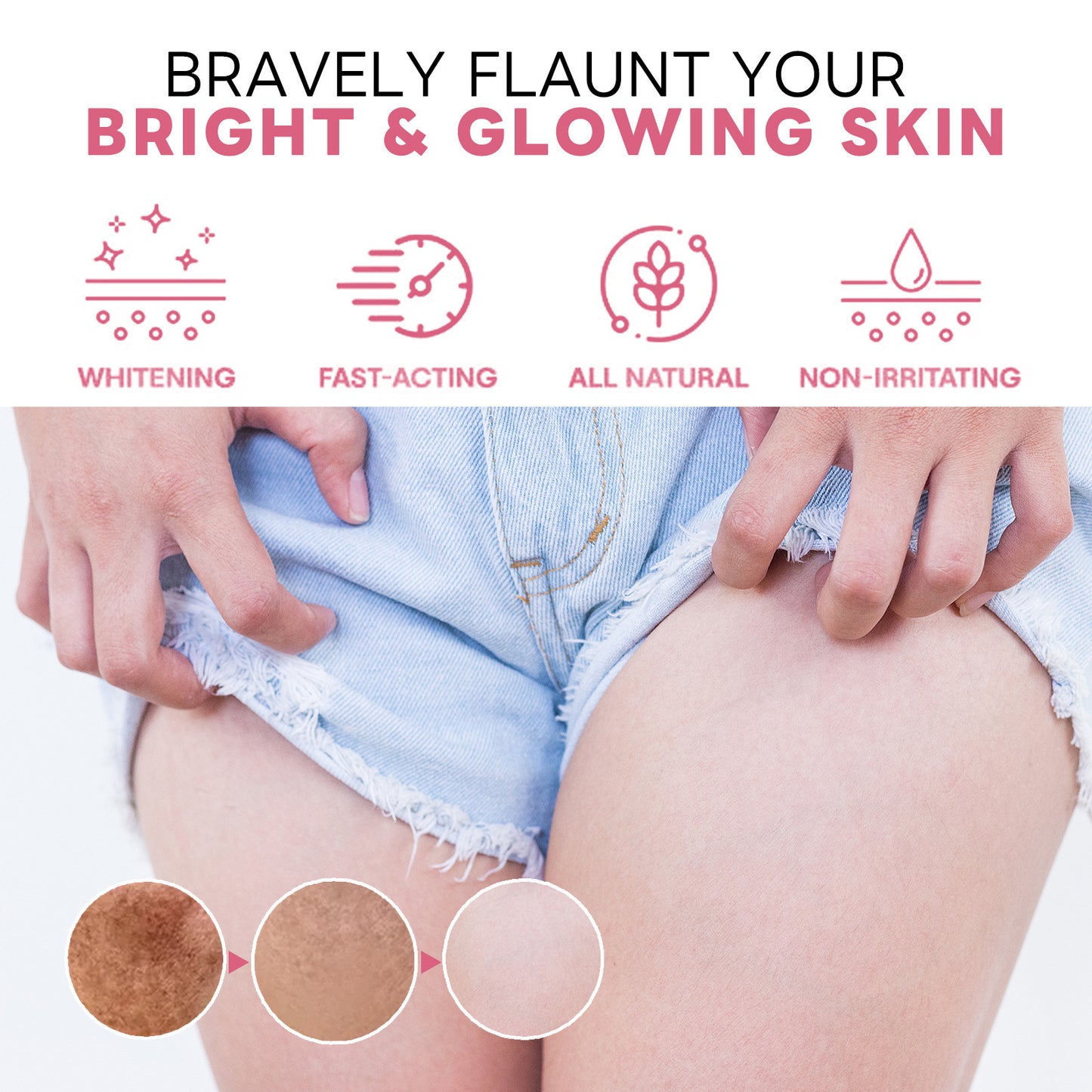 Body Whitening Cream Brightens Skin