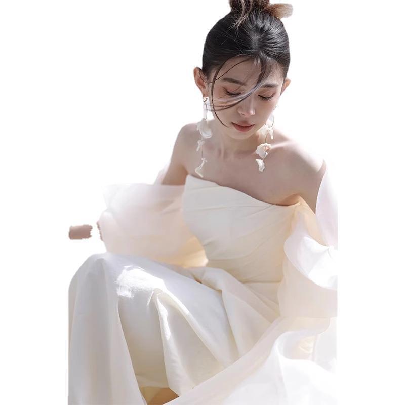 Outdoor Travel Shooting Light Yarn Dress Skirt - BabynBeauty