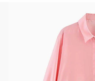 Women's Fashion Printing Lapel Shirt - BabynBeauty