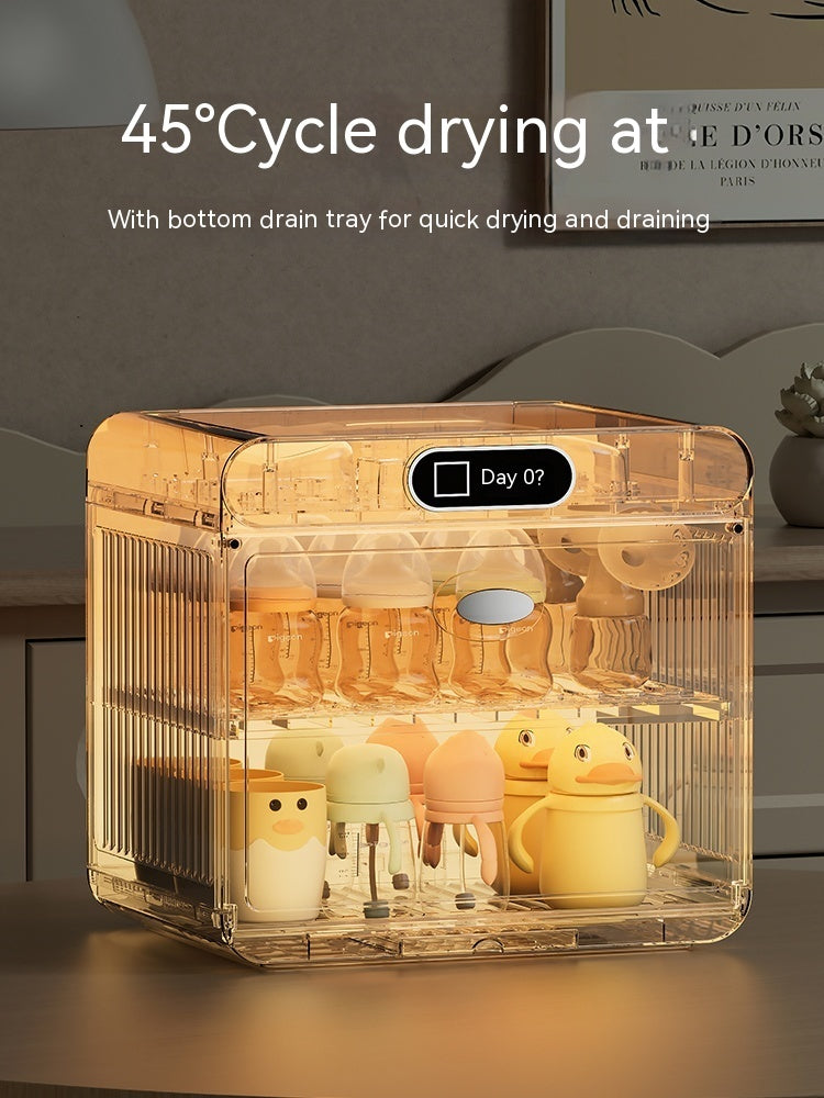 Feeding Bottle Storage Cabinet Drying Sterilization Draining