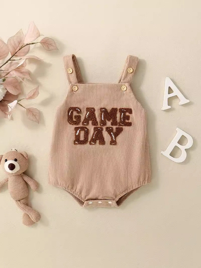 Festival Towel Embroidery Neutral Baby Sling Triangle Rompers - BabynBeauty