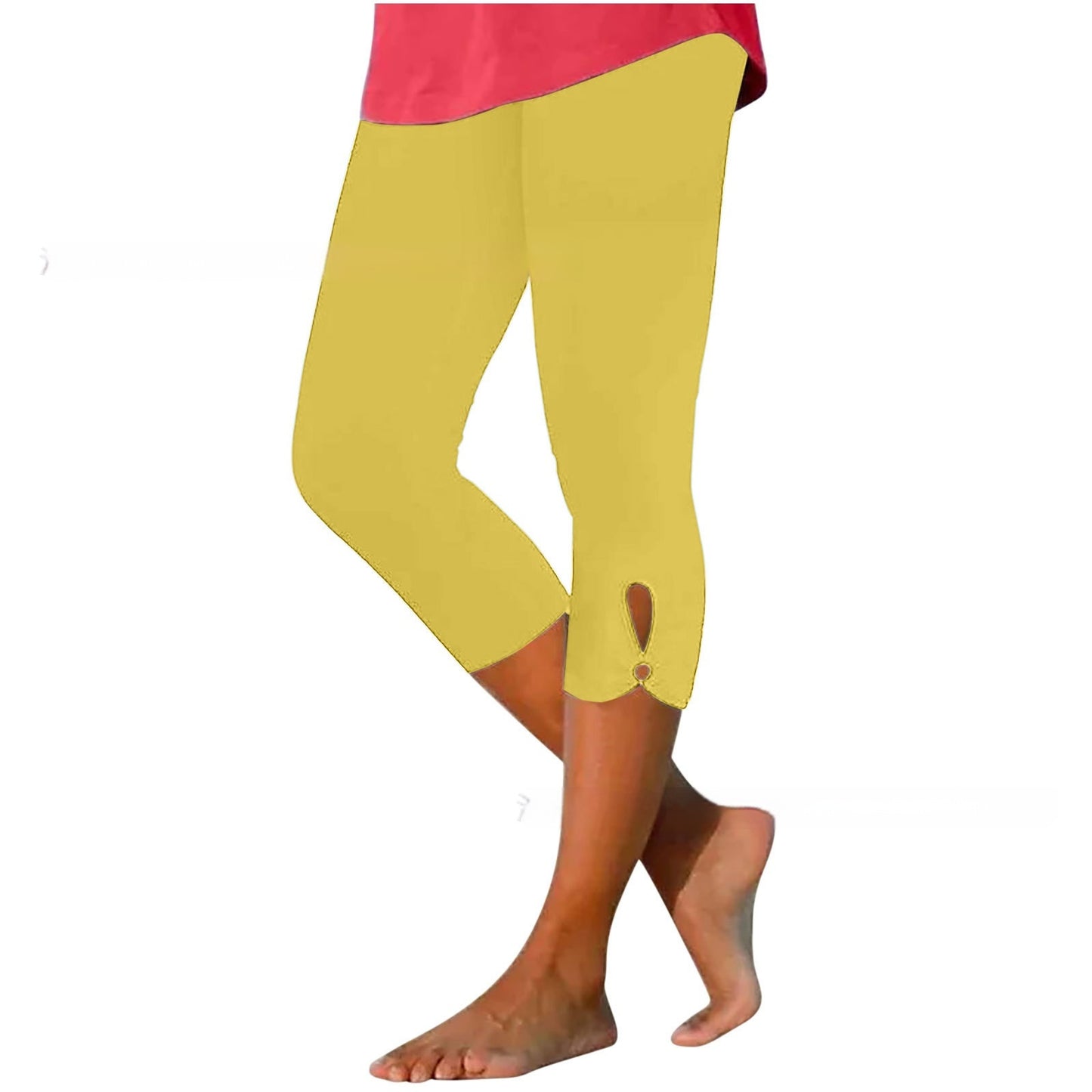 Casual Hollow-out Petals Skinny Stretch Women's Leggings