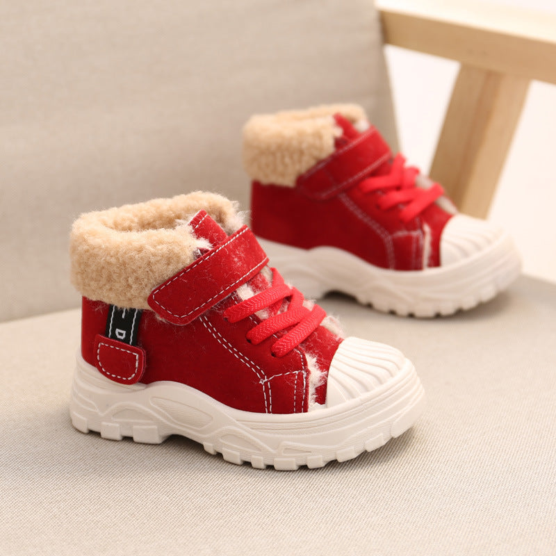 Boy Fleece-lined Waterproof Short Boots