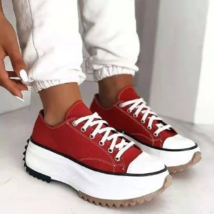 Women's Canvas High Top Casual Shoes - BabynBeauty
