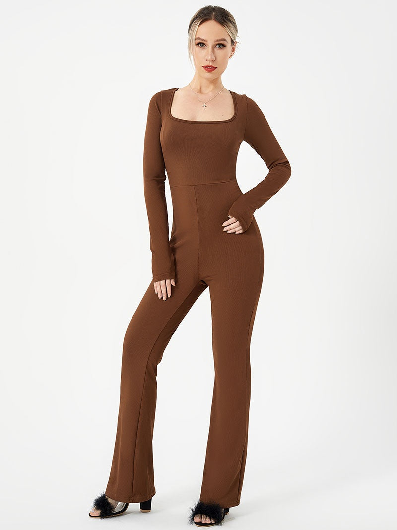 Women's Loose Casual High Stretch Jumpsuit - BabynBeauty