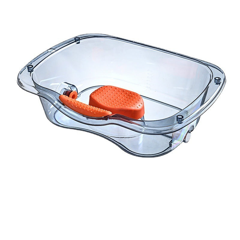 Household Flat Lying Shampoo Basin Maternity Confinement Bed Shampoo