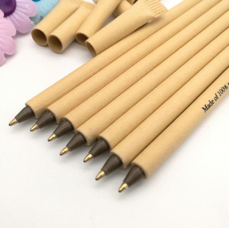 Eco-friendly paper tube pen - BabynBeauty