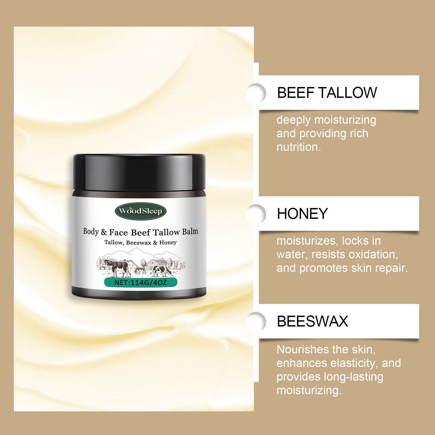 Skin Repair Antioxidant Moisturizer Reduces Wrinkles