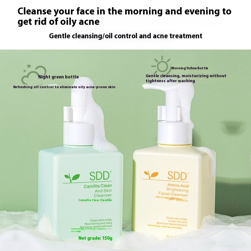 Amino Acid Mild Deep Cleansing Oil Controlling, Hydrating, And Moisturizing Facial Cleanser