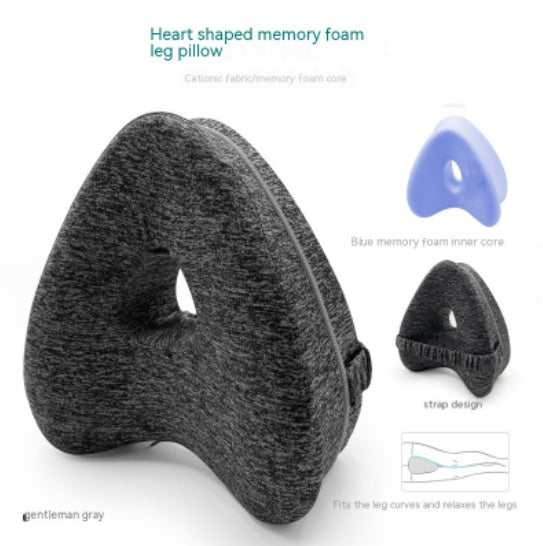Heart-shaped Memory Foam Leg Pillow Contour Legacy Leg Pillow