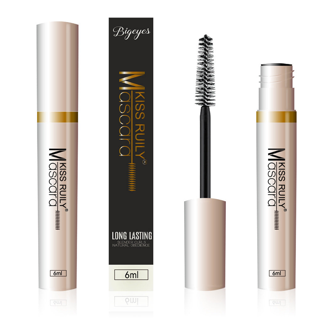 Black Waterproof Thick Non-curling Mascara - BabynBeauty