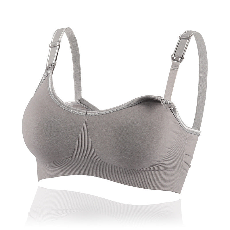 Seamless Nursing Bra Maternity Nursing - BabynBeauty