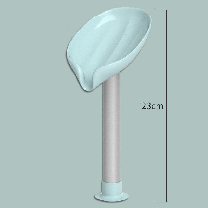 Soap Dish Soap Shelf Drain Free Perforation Vertical Soap Rack - BabynBeauty