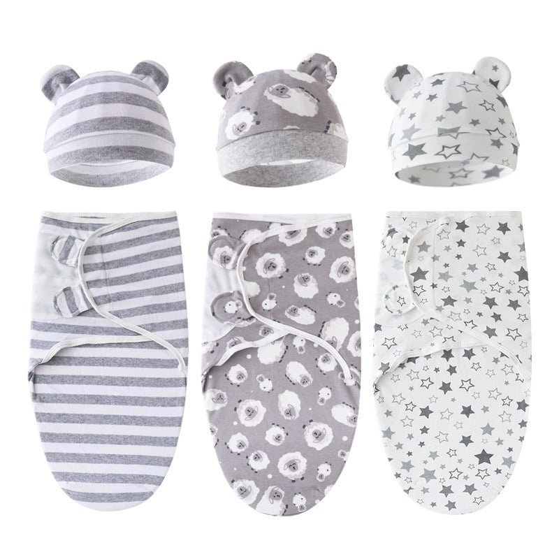 Newborn Baby Swaddling Quilt Pure Cotton Delivery Room Package Newborn Child Baby's Blanket Baby Swaddle
