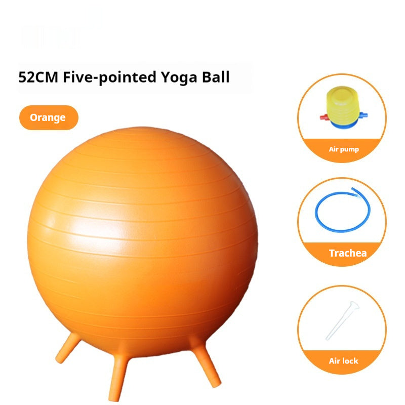 Yoga Fitness Ball Thickened Explosion-proof 65cm Maternity Midwife Exercise - BabynBeauty