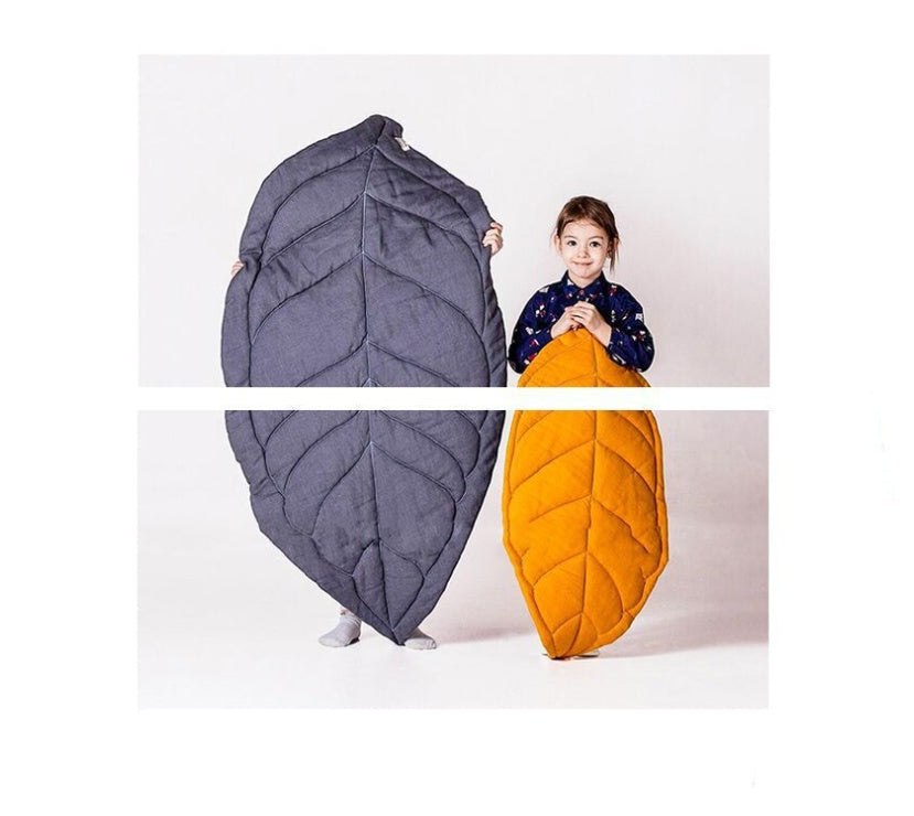 Leave-shaped Baby blanket