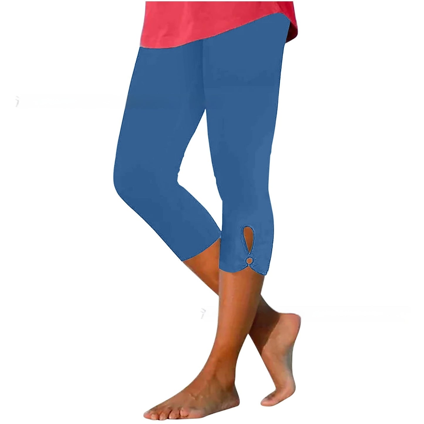 Casual Hollow-out Petals Skinny Stretch Women's Leggings