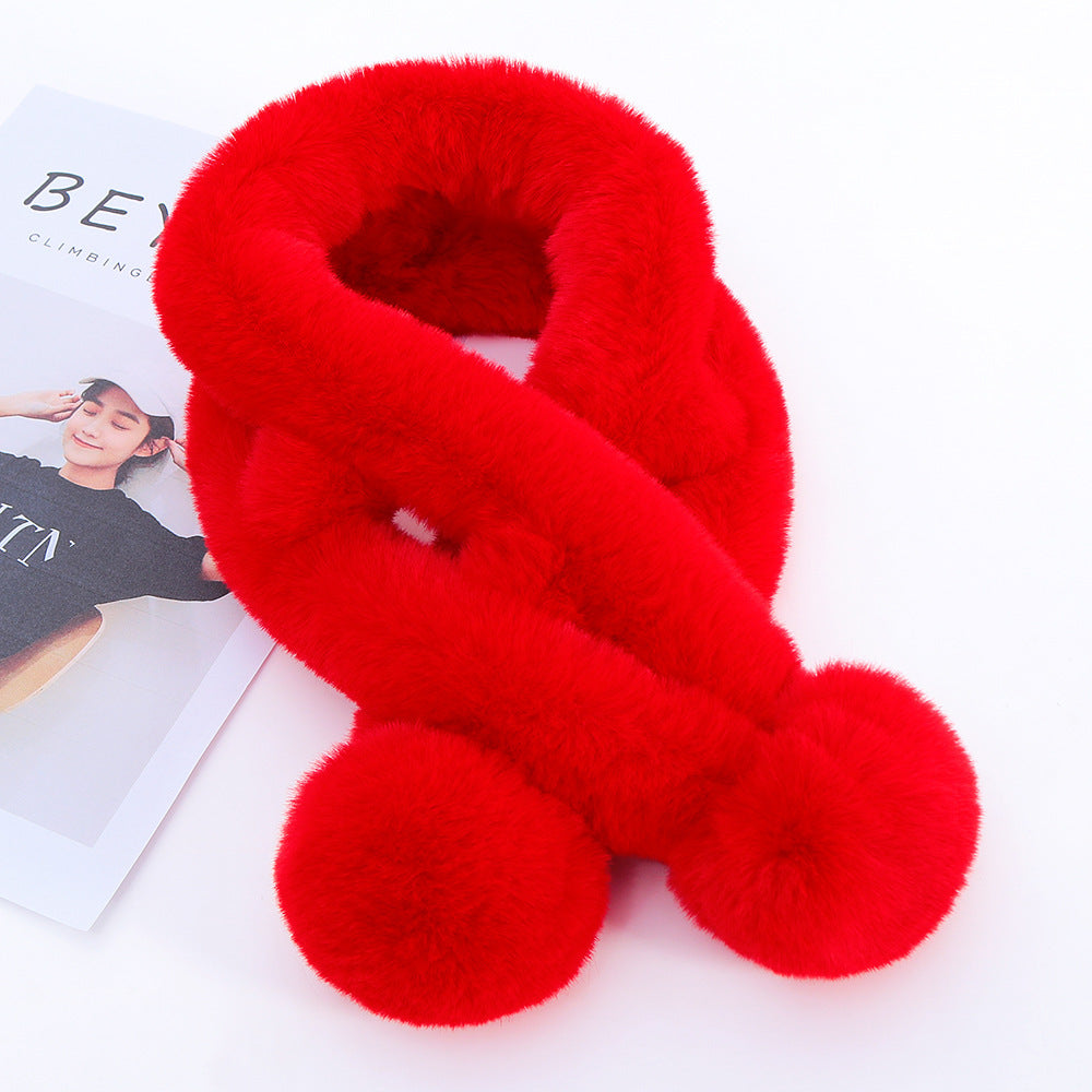 Double Sided Fur Eco-friendly Fur Scarf