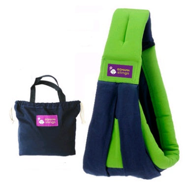 Cotton breathable sling baby carrier baby bag back pocket