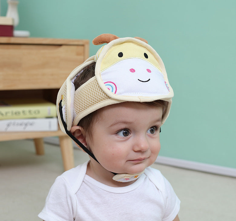 Baby Anti-fall Toddler Safety Helmet Headgear Protection - BabynBeauty