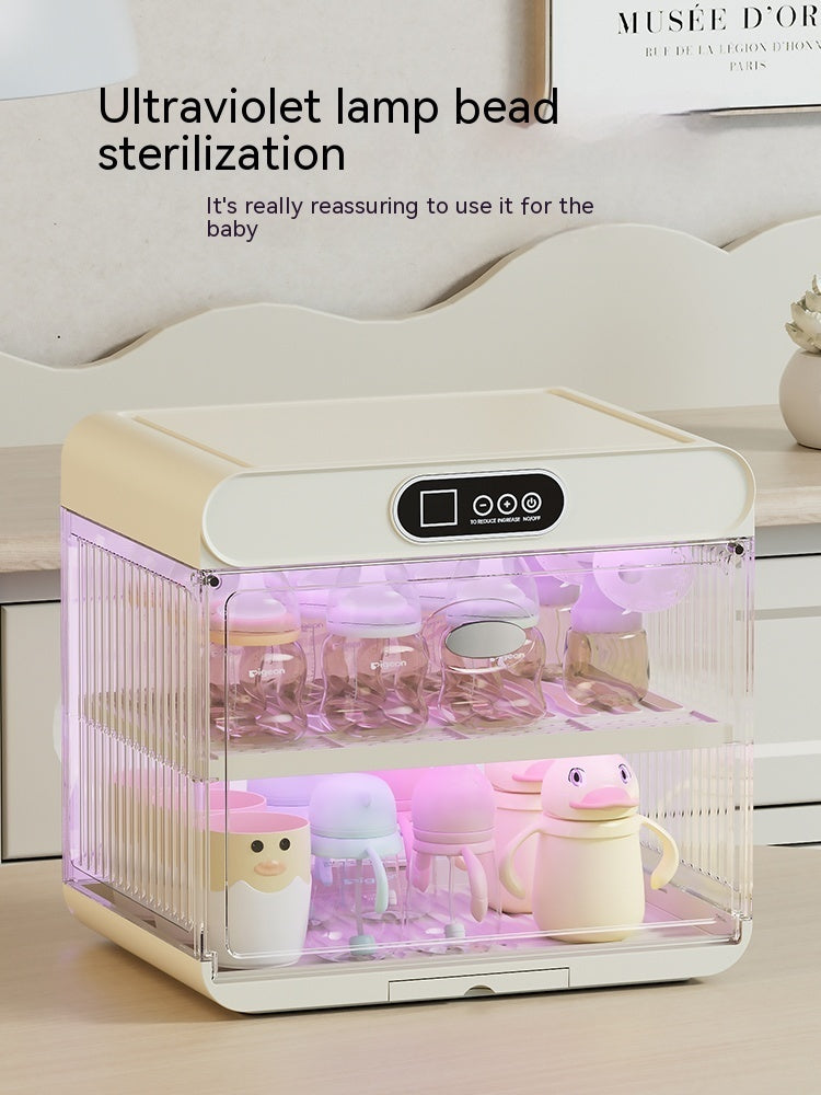 Feeding Bottle Storage Cabinet Drying Sterilization Draining - BabynBeauty