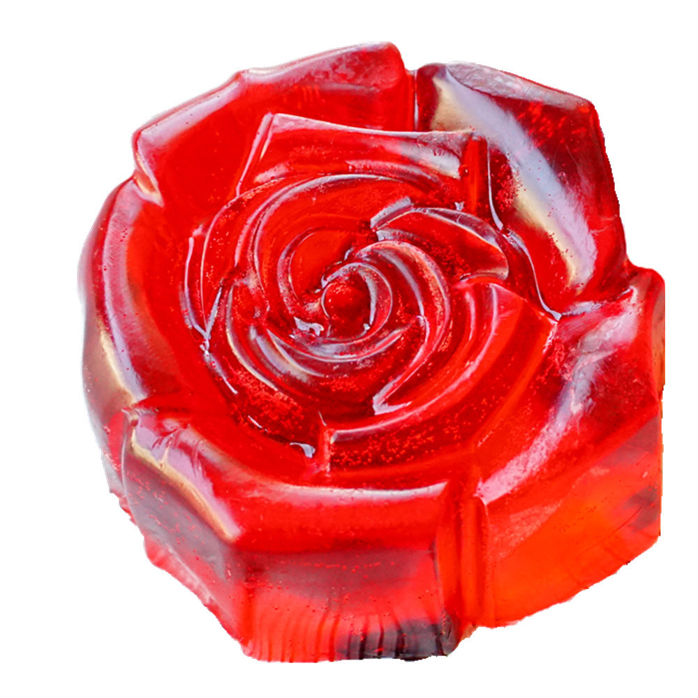 Handmade Soap Cleansing Soap Rose Essential Oil Soap - BabynBeauty