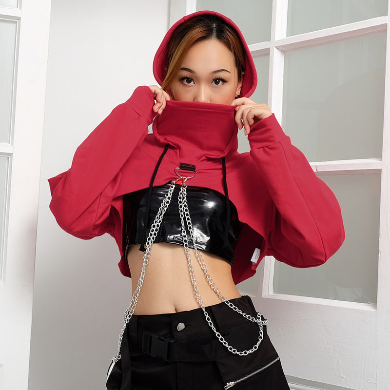 Long-sleeved hoodie