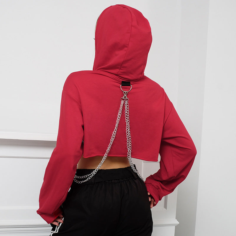 Long-sleeved hoodie