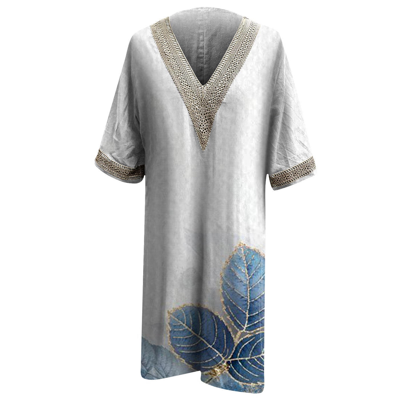 Women's Half Sleeve Dress Spring And Summer New Casual