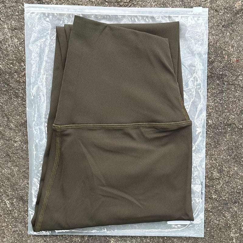 Casual Simple No Embarrassment Line Yoga Pants