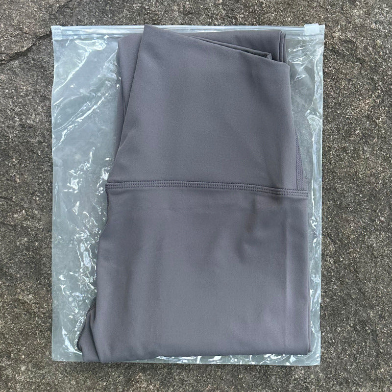 Casual Simple No Embarrassment Line Yoga Pants