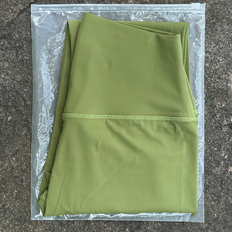 Casual Simple No Embarrassment Line Yoga Pants