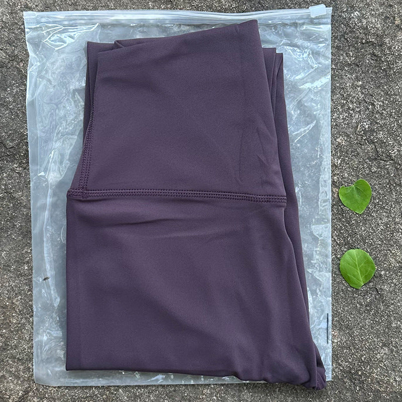 Casual Simple No Embarrassment Line Yoga Pants