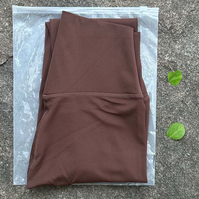 Casual Simple No Embarrassment Line Yoga Pants