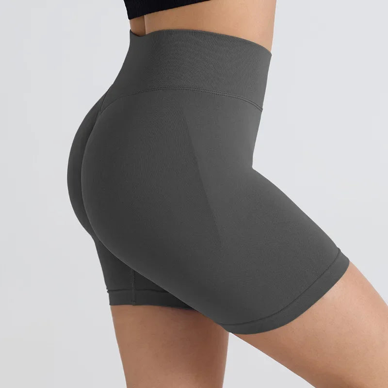 High Waist Women's Yoga Shorts Push Up Fitness Leggings Gym Shorts Women Running Sport Shorts Workout Pants Bike Short Summer