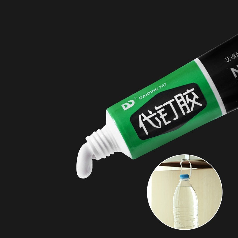 Strong Nail-free Glue Waterproof Punch-free Adhesive Bathroom Hardware Shelf Fixing Glue Silicon Sealant All-purpose Adhesive Generation Nail Glue