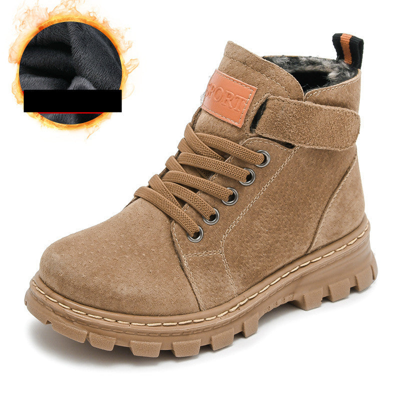 New British Style Children's Boots For Autumn And Winter - BabynBeauty