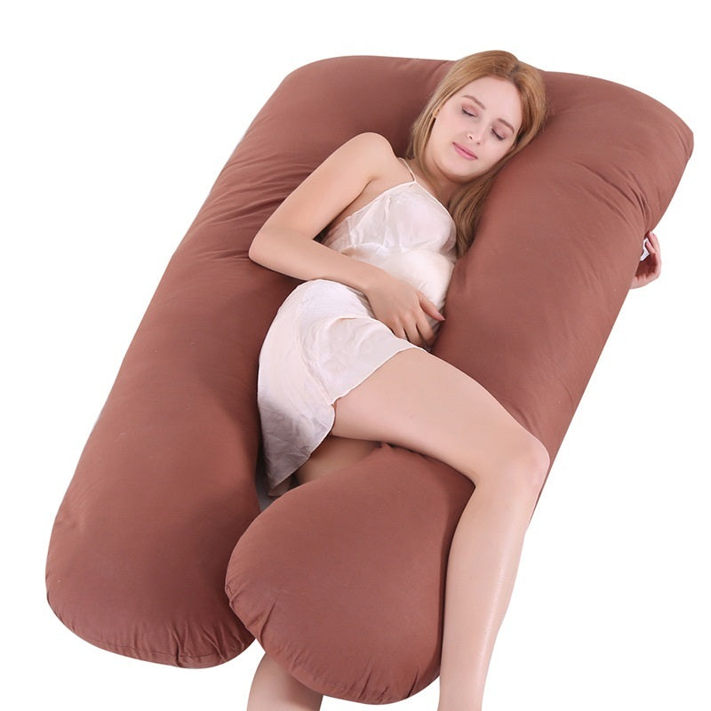 U-shaped Pillow For Pregnant Women Multifunctional Side Pillow, Detachable And Washable Nursing Pillow