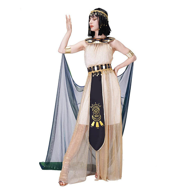 Ancient Egypt Cleopatra Halloween Cosplay Costume - BabynBeauty