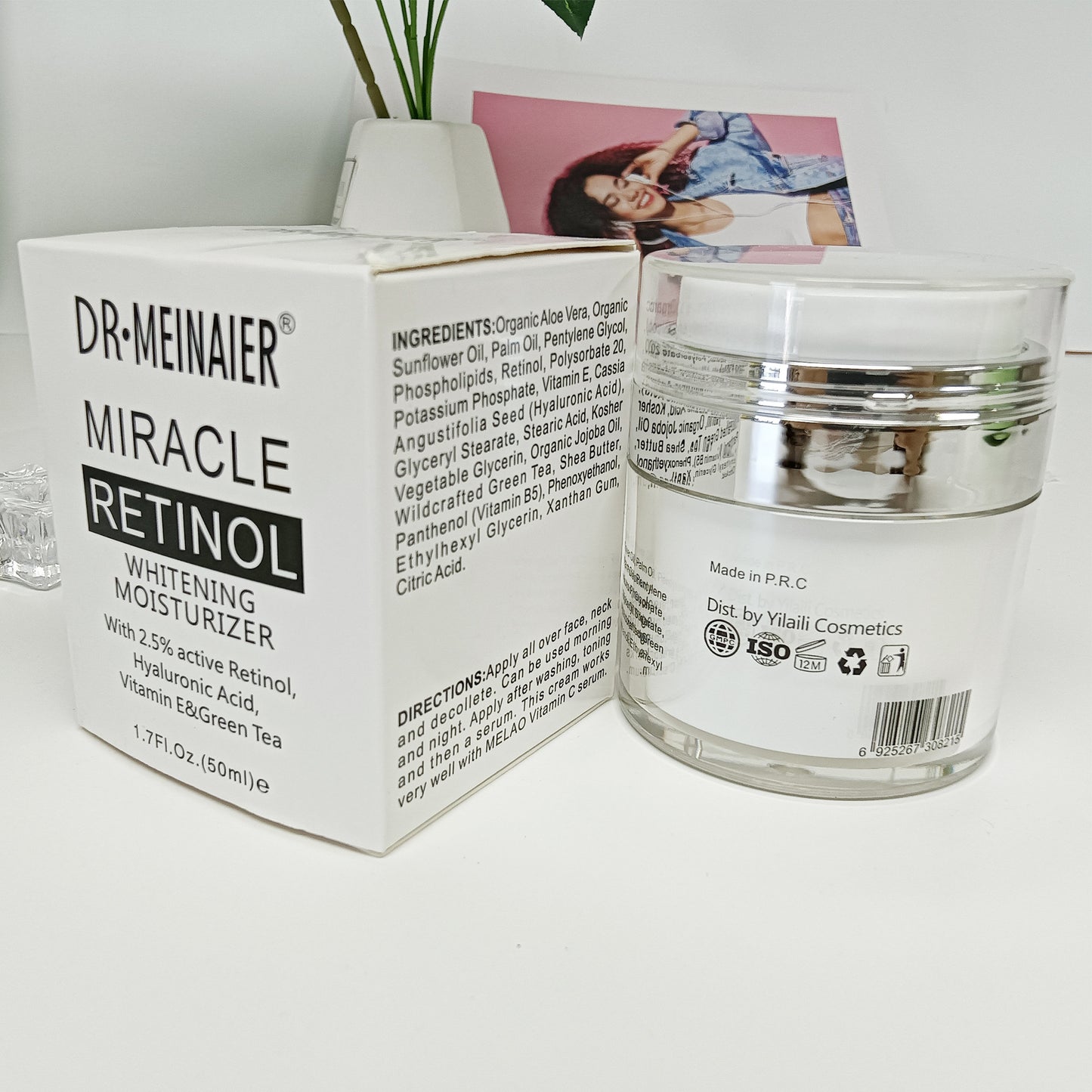 Retinol Moisturizing Cream Shrinks Pores And Restores Skin Care - BabynBeauty